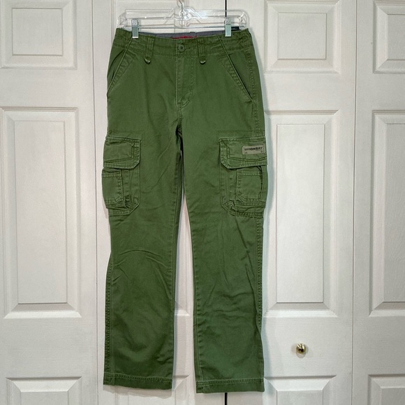 🍓 NWT Men’s Unionbay Green Cargo Pants - 28 x 32 - Picture 1 of 7